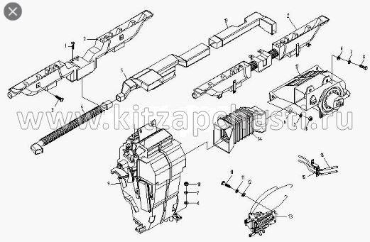 Воздухозаборник отопителя Baw Fenix 1044 Евро 3 BP17808110053